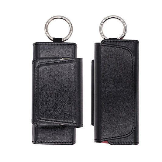 IQOS Iluma Prime Case – Schwarzes Lederdesign | ChromaCase
